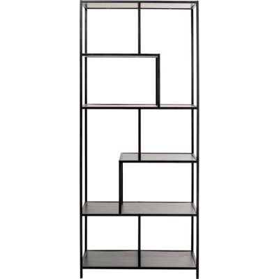 Стелаж KARE DESIGN Loftie Black, 77х185 см, (чорний) 86343 у Києві купити kare-design меблі світло декор