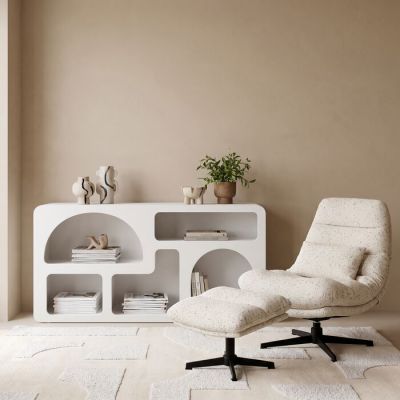 Стелаж KARE DESIGN Paco White, 140x75 cм, (білий) 87973 у Києві купити kare-design меблі світло декор
